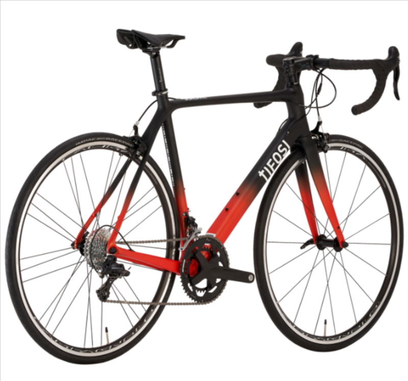 Tifosi Scalare Caliper Centaur Bike in Black and Red-1